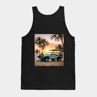 Digital Nomad Working Remotely Tank Top